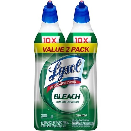 Reckitt Benckiser CLEANER, TOILT, BLEACH, 24OZ, 2, 4PK RAC96085CT
